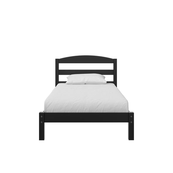 Braylon Wood Bed - Black