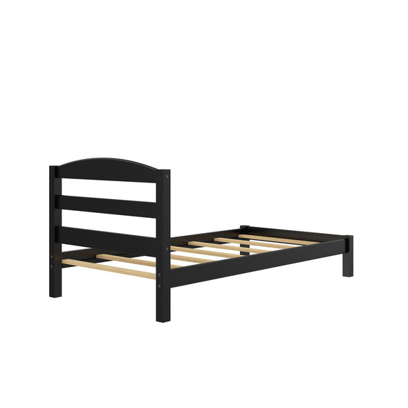 Braylon Wood Bed - Black