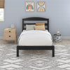 Braylon Wood Bed - Black