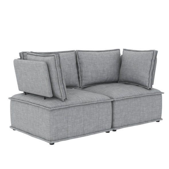 Darcy Corner Chair for Modular Sectional Sofa - Gray