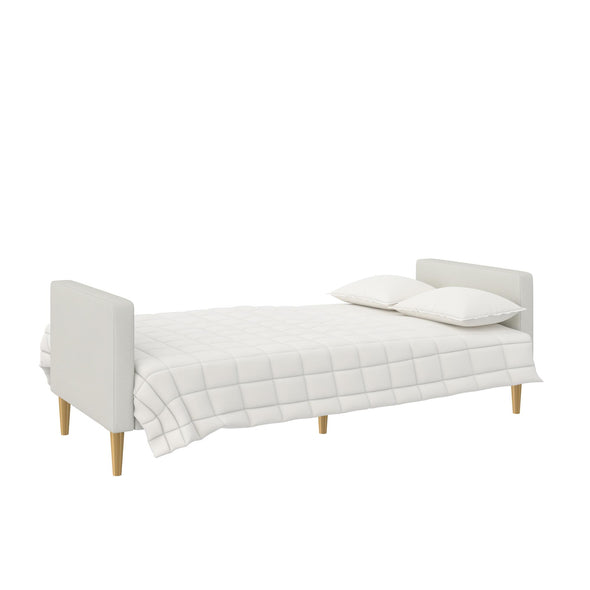 Alicent Futon Sofa Bed - Light Gray