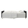 Andora Futon Sofa Bed - Black Faux Leather