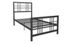 Burbank Metal Bed Frame - Black - Twin