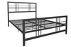 Burbank Metal Bed Frame - Black - Queen