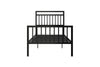 Jackson Modern Metal Bed Frame - Black - Twin