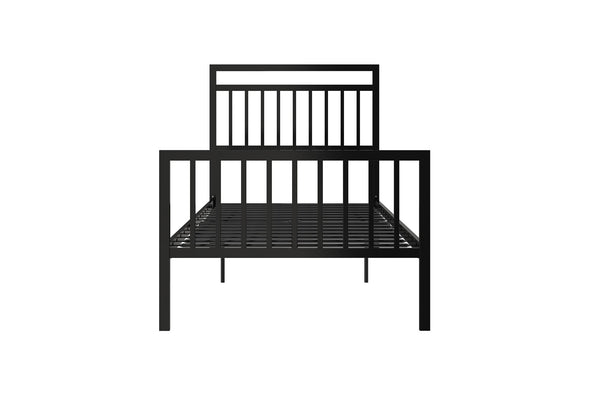 Jackson Modern Metal Bed Frame - Black - Twin