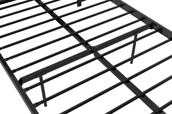 Jackson Modern Metal Bed Frame - Black - Twin