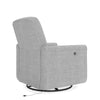 Step Swivel Accent Chair with USB - Light Gray