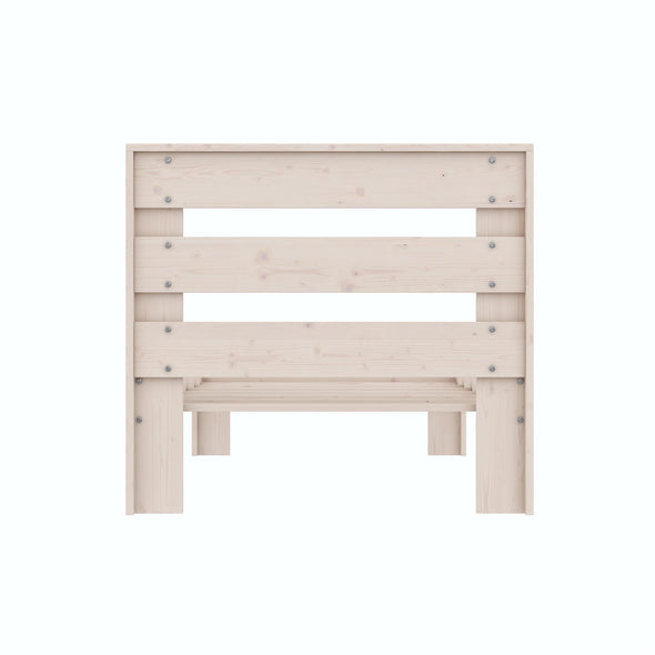 Jaymee Kids' Wood Platform Bed Frame - Sandy Pine - Twin