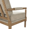 Elaina Upholstered Spindle Accent Chair - Seadrift - 1-Seater