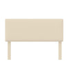 DHP Sloan Full/Queen Upholstered Headboard, Ivory Corduroy - Ivory - Adjustable Full/Queen