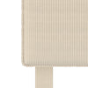 DHP Sloan Full/Queen Upholstered Headboard, Ivory Corduroy - Ivory - Adjustable Full/Queen