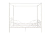 Canopy Metal Bed Frame - White - Full