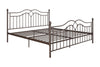 Tokyo Metal Bed Frame - Bronze - King