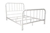 DHP Jenny Lind Metal Bed, White, Full - White - Full