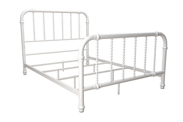 Jenny Lind Metal Bed Frame - White - Full