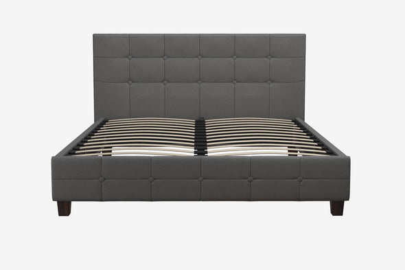 Rose Platform Bed Frame - Gray - Full