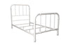 DHP Jenny Lind Metal Bed, White, Full - White - Full