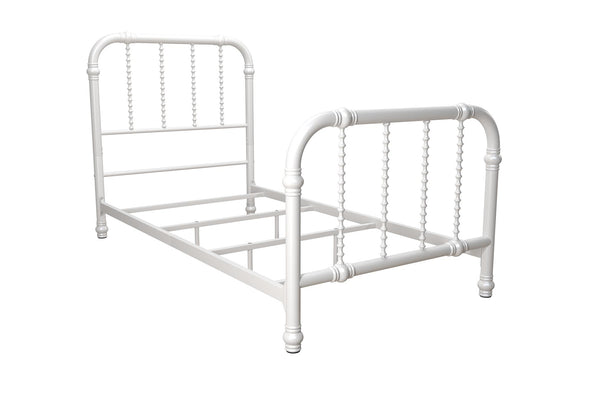Jenny Lind Metal Bed Frame - White - Twin