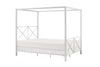 Rosedale Metal Canopy Bed Frame - White - Full
