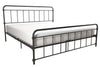 Wallace Metal Bed Frame - Black - King