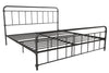 Wallace Metal Bed Frame - Black - King