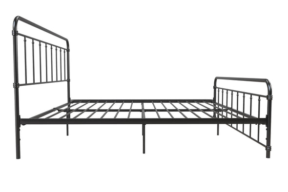 Wallace Metal Bed Frame - Black - King