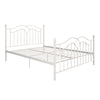 Tokyo Metal Bed Frame - White - Queen
