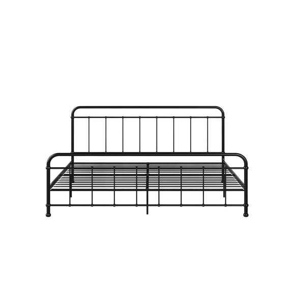 Brooklyn Iron Bed Frame - Black - King