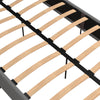Dakota Platform Bed Frame - Gray - Twin