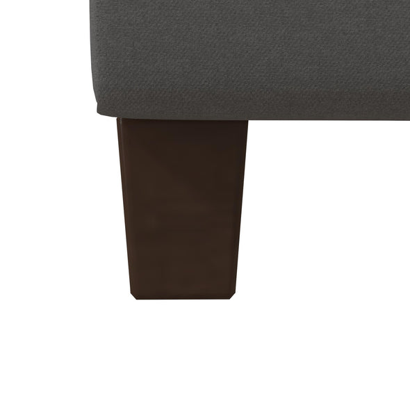 Dakota Platform Bed Frame - Gray - Twin