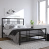 Burbank Metal Bed Frame - Black - Queen