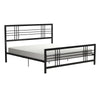 Burbank Metal Bed Frame - Black - King