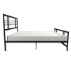 DHP Burbank Metal Bed, Black, King - Black - King