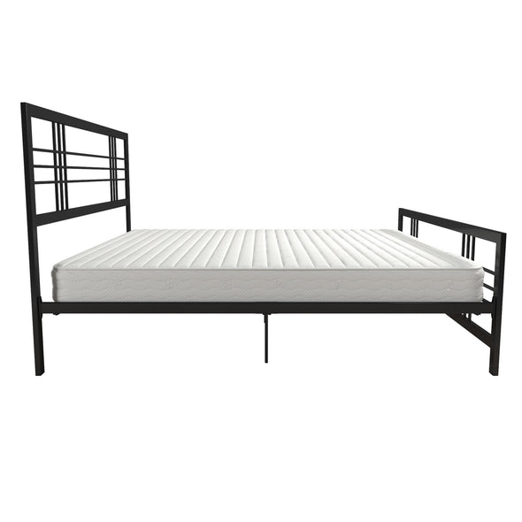 Burbank Metal Bed Frame - Black - King