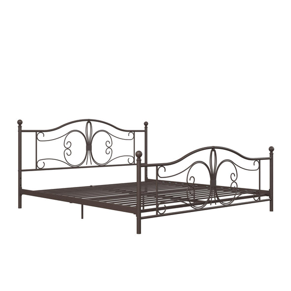 Bombay Metal Platford Bed Frame - Bronze - King