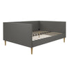 Franklin Mid Century Daybed - Grey Linen - Full