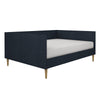 Franklin Mid Century Daybed - Blue Linen - Full