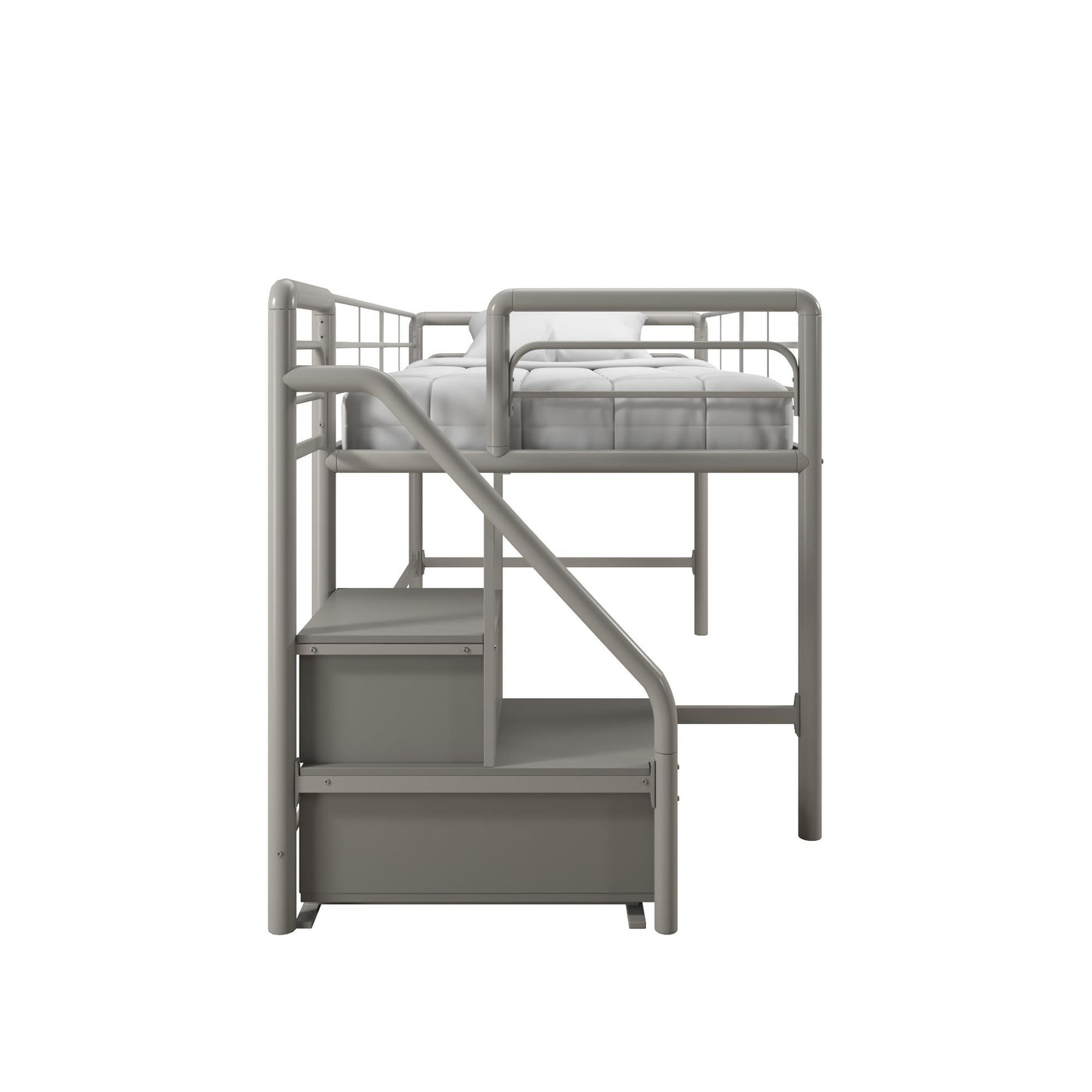 Dhp junior twin loft bed with deals storage steps