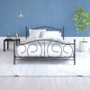 Victoria Metal Bed Frame  - Bronze - Queen