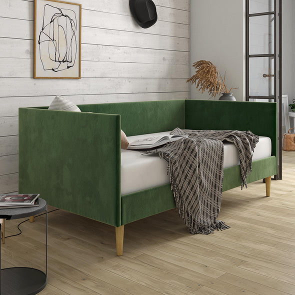 Franklin Mid Century Daybed - Green - Twin