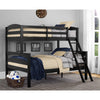 Brady Convertible Wood Bunk Bed - Black