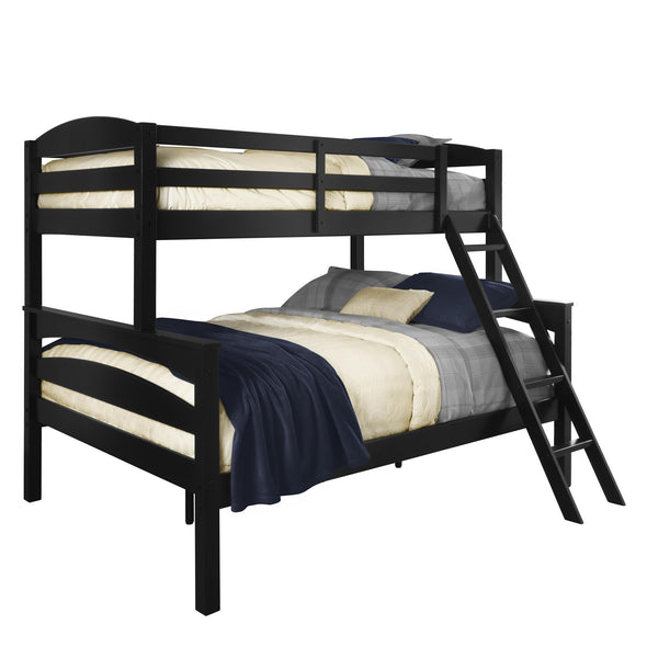 Brady Convertible Wood Bunk Bed - Black