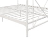 Ally Metal Farmhouse Bed - White - Full