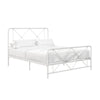 Ally Metal Farmhouse Bed - White - Queen