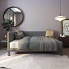 Mid Century Upholstered Modern Daybed - Gray - Queen