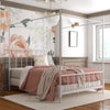 Jenny Lind Metal Canopy Bed Frame - White - Queen