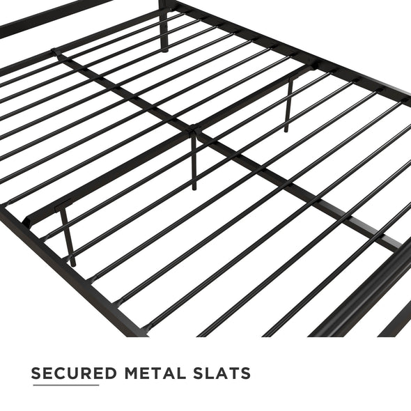 Calixa Metal Bed Frame - Black - Full