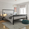 Calixa Metal Bed Frame - Black - Full