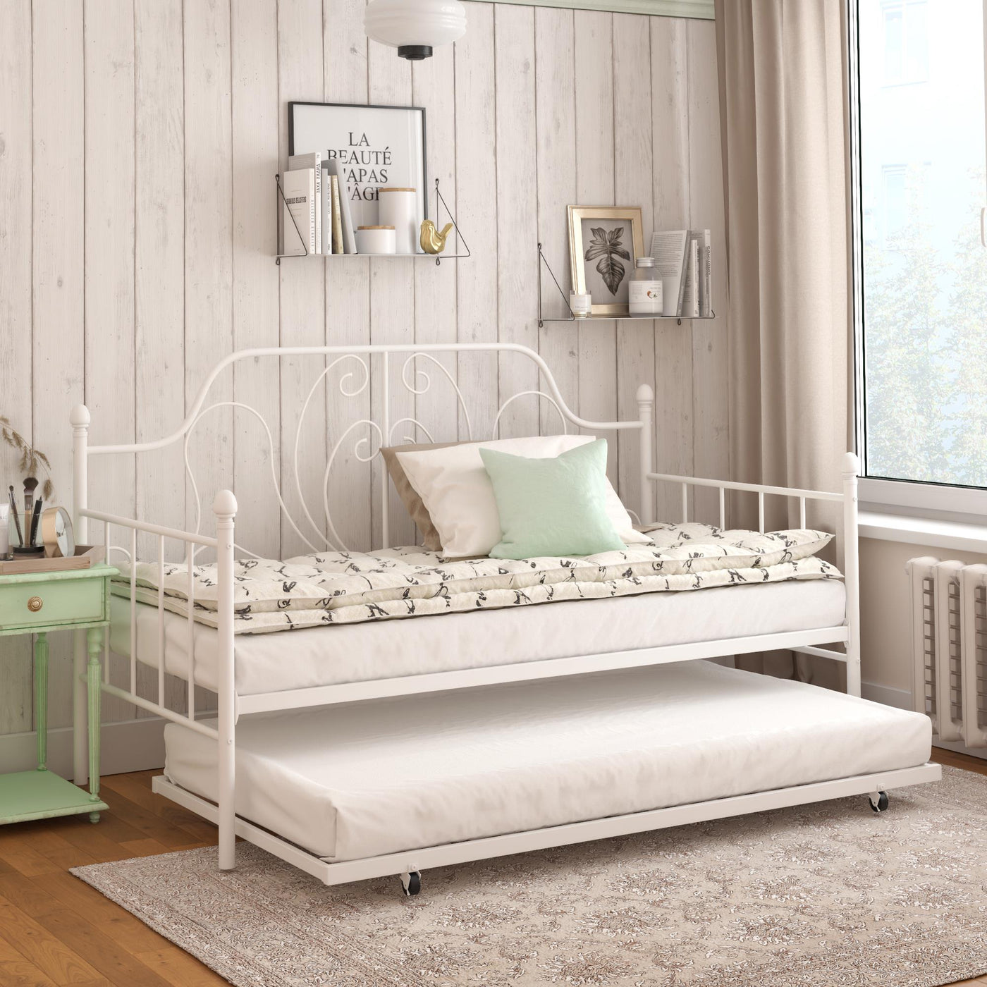 Ivorie Metal Daybed DHP Furniture